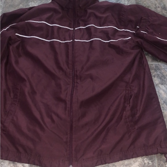 Maroon Warm up jacket - Picture 1 of 3